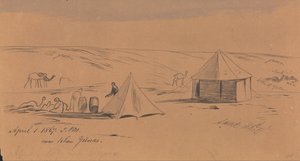 Dichtbij Khan Yunas door Edward Lear